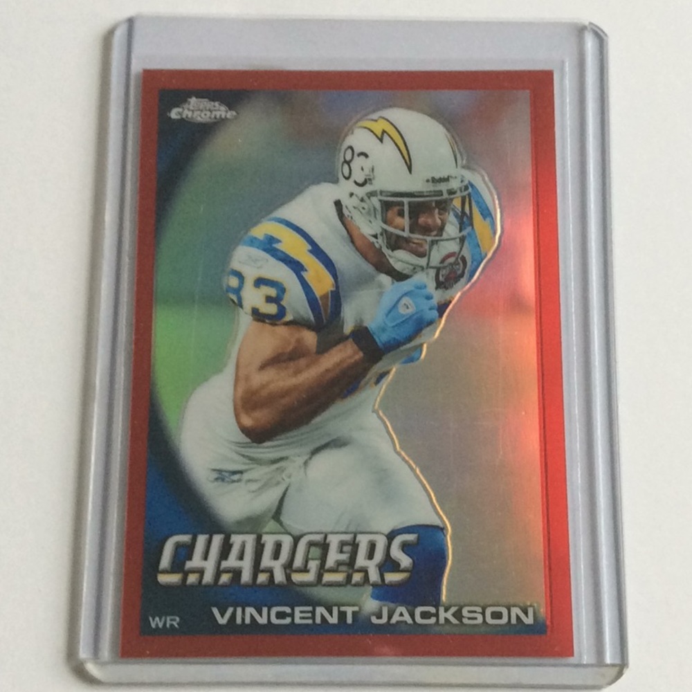 San Diego Chargers Vincent Jackson cards jersey - Picture 6 of 8